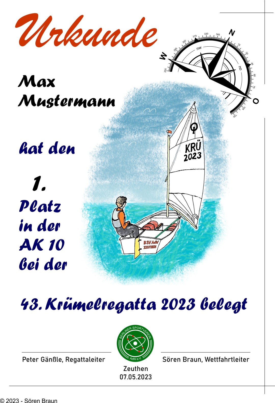 43. Krümelregatta 2023