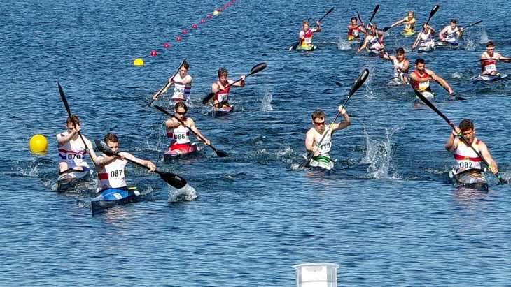 Mauritz Hennies wird Vierter beim Kanu-Marathon-Weltcup in Belgien