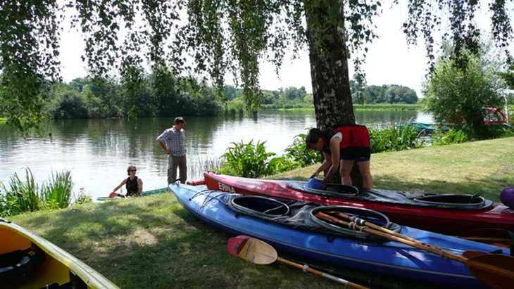 Pfingstfahrt der Wanderkanuten nach Beeskow