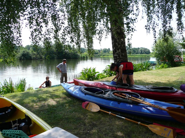 Pfingstfahrt der Wanderkanuten nach Beeskow