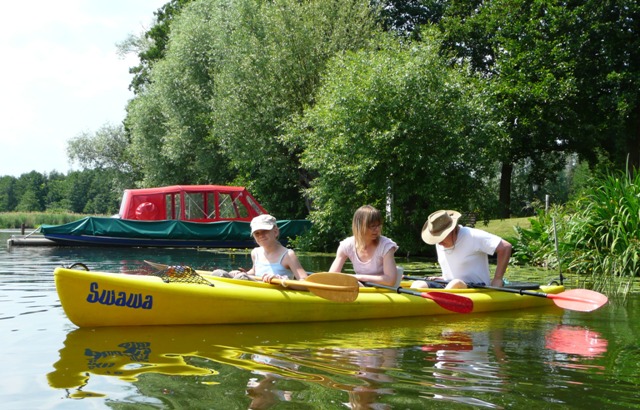 Pfingstfahrt der Wanderkanuten nach Beeskow