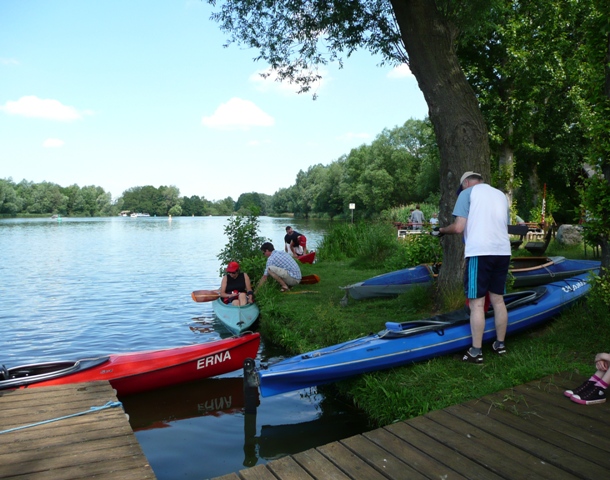 Pfingstfahrt der Wanderkanuten nach Beeskow