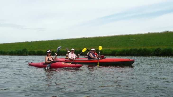 Pfingstfahrt 2012 mit den Wanderkanuten nach Schwedt