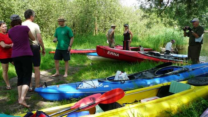 Pfingstfahrt 2012 mit den Wanderkanuten nach Schwedt