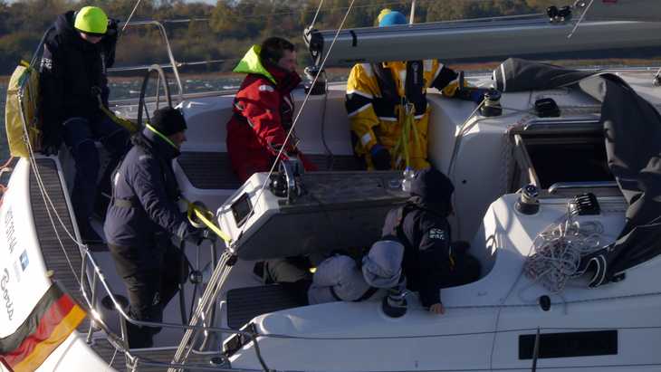 Segeltörn unserer Jugend von Rostock nach Breege/Rügen 2018