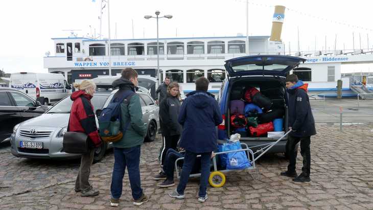 Segeltörn unserer Jugend von Rostock nach Breege/Rügen 2018