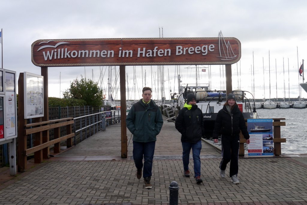 Segeltörn unserer Jugend von Rostock nach Breege/Rügen 2018