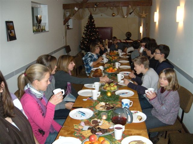 Weihnachtsfeier 2010 unserer Rennkanuten