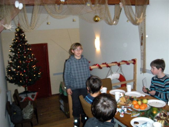 Weihnachtsfeier 2010 unserer Rennkanuten