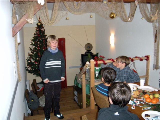 Weihnachtsfeier 2010 unserer Rennkanuten