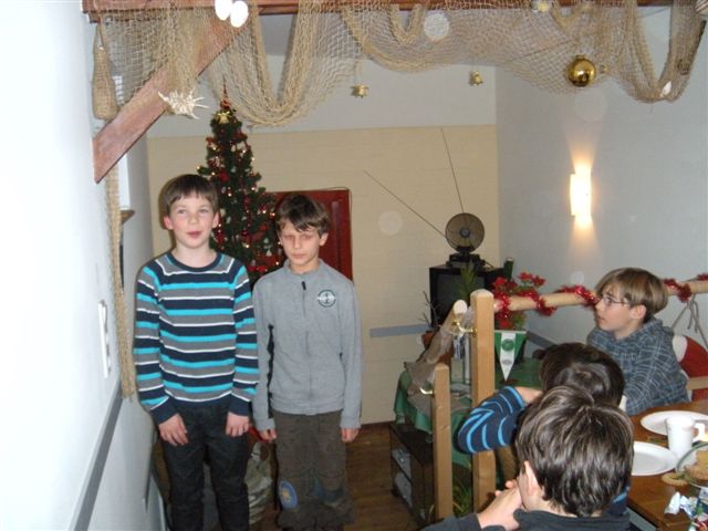 Weihnachtsfeier 2010 unserer Rennkanuten