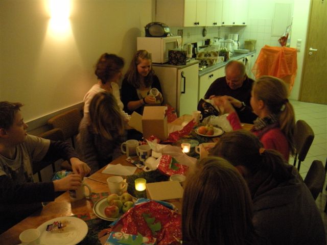 Weihnachtsfeier 2010 unserer Rennkanuten