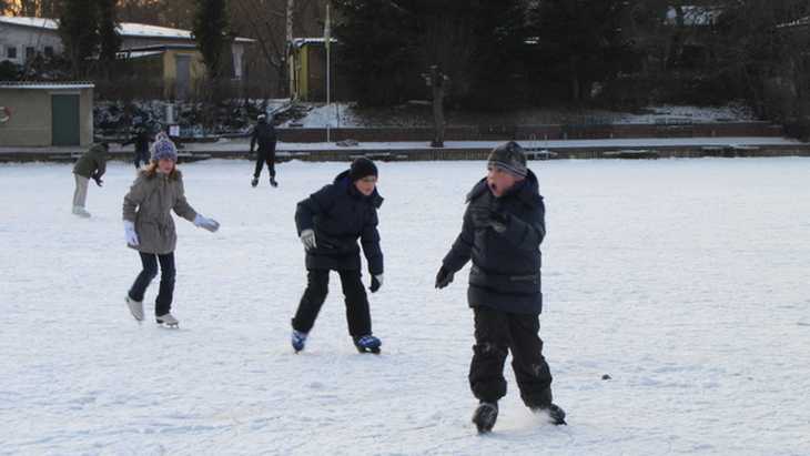 Wintertraining der Segeljugend mal etwas anders