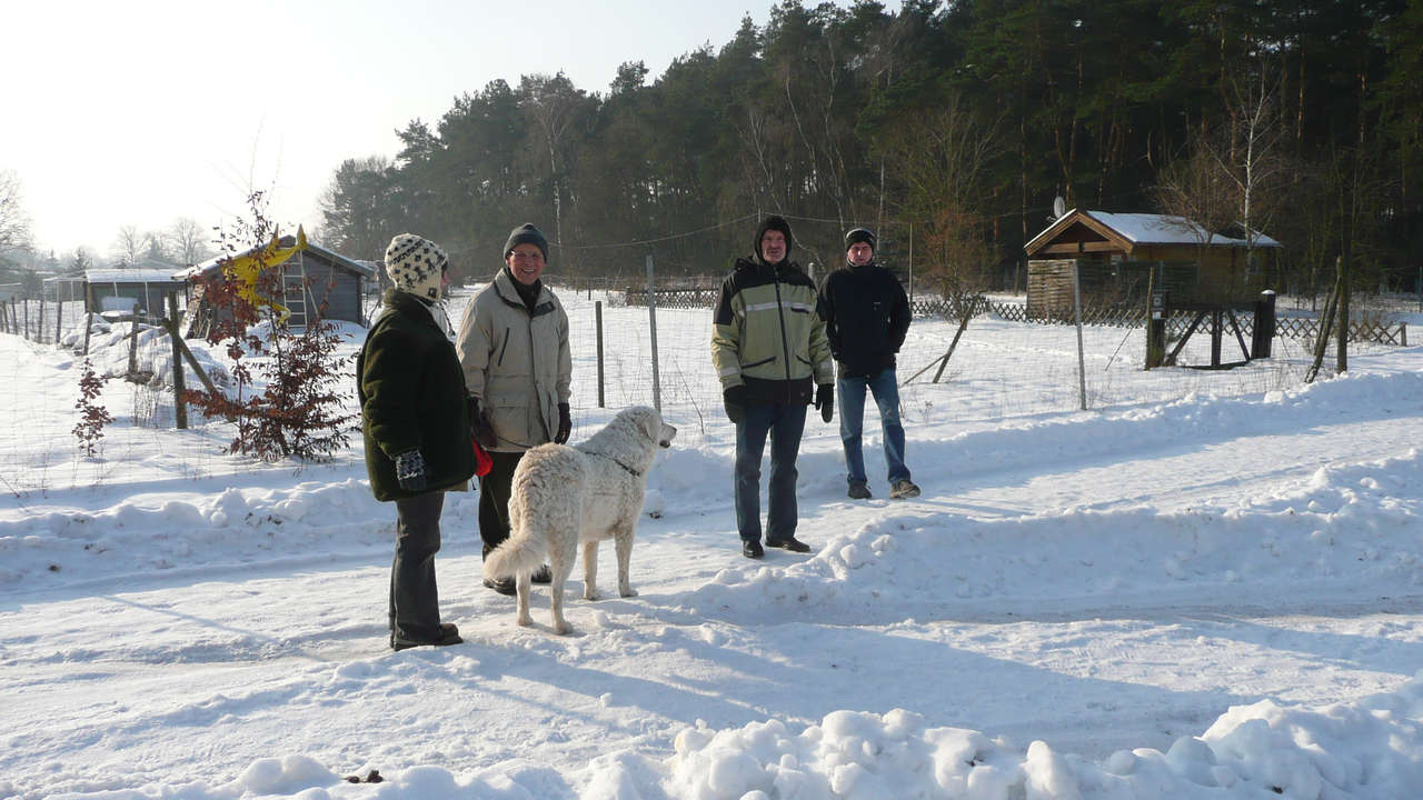 Winterwanderung 2010 zur Försterei Wüstemark