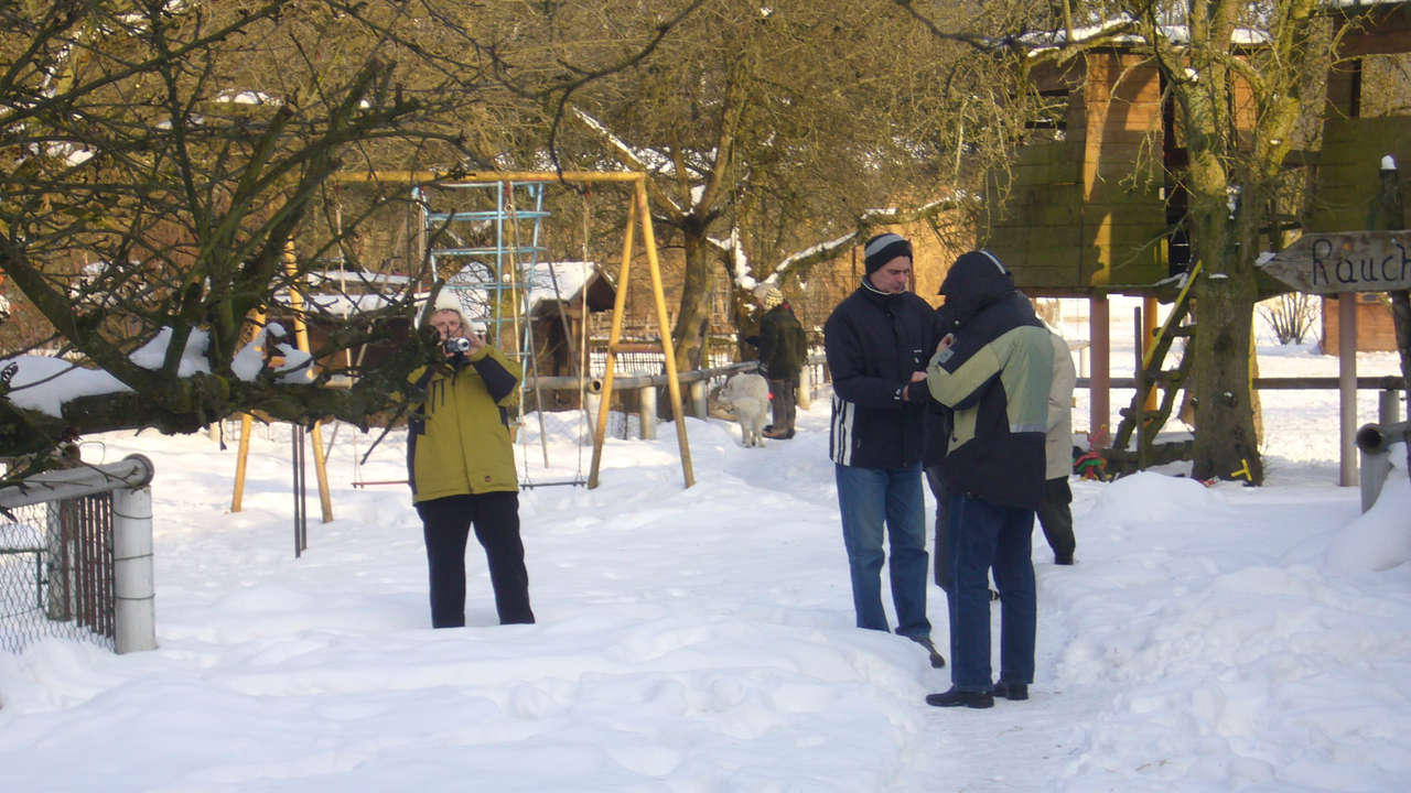 Winterwanderung 2010 zur Försterei Wüstemark