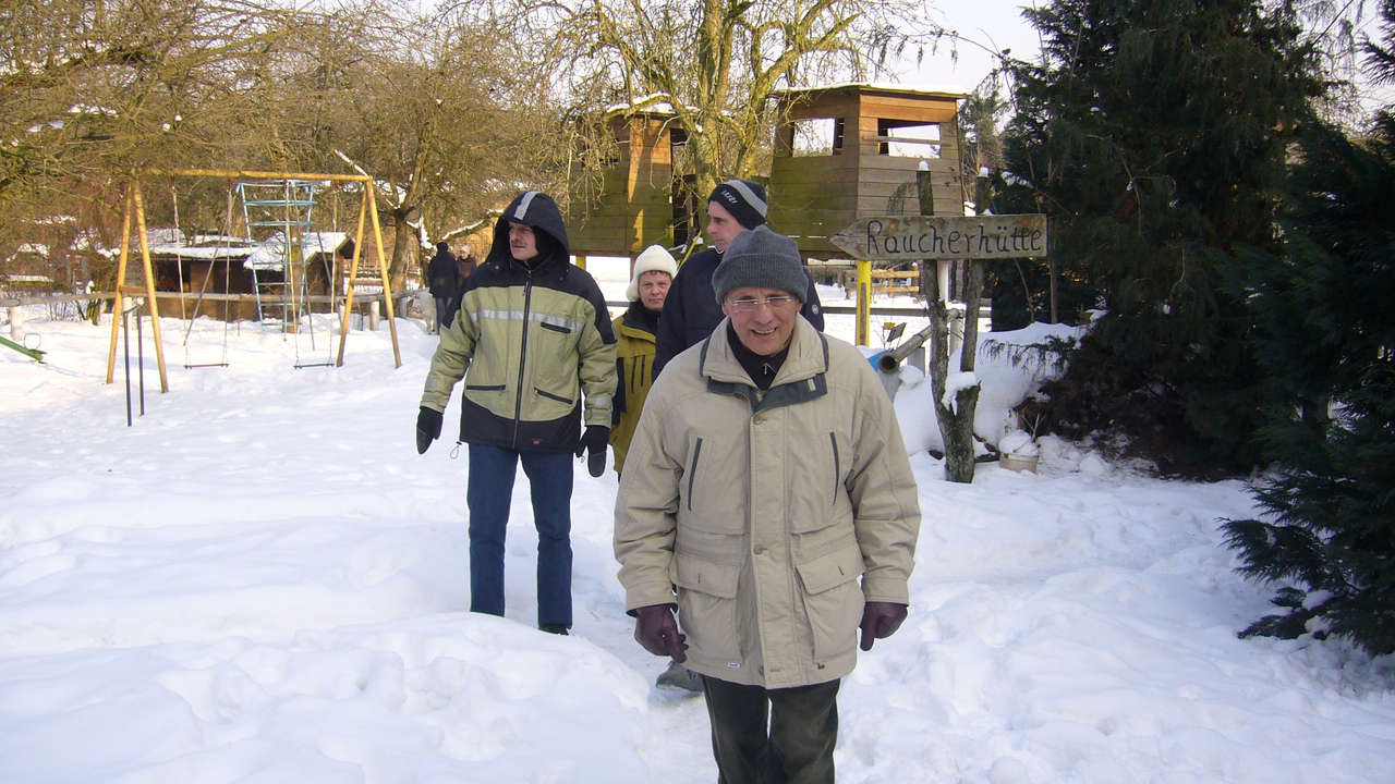 Winterwanderung 2010 zur Försterei Wüstemark