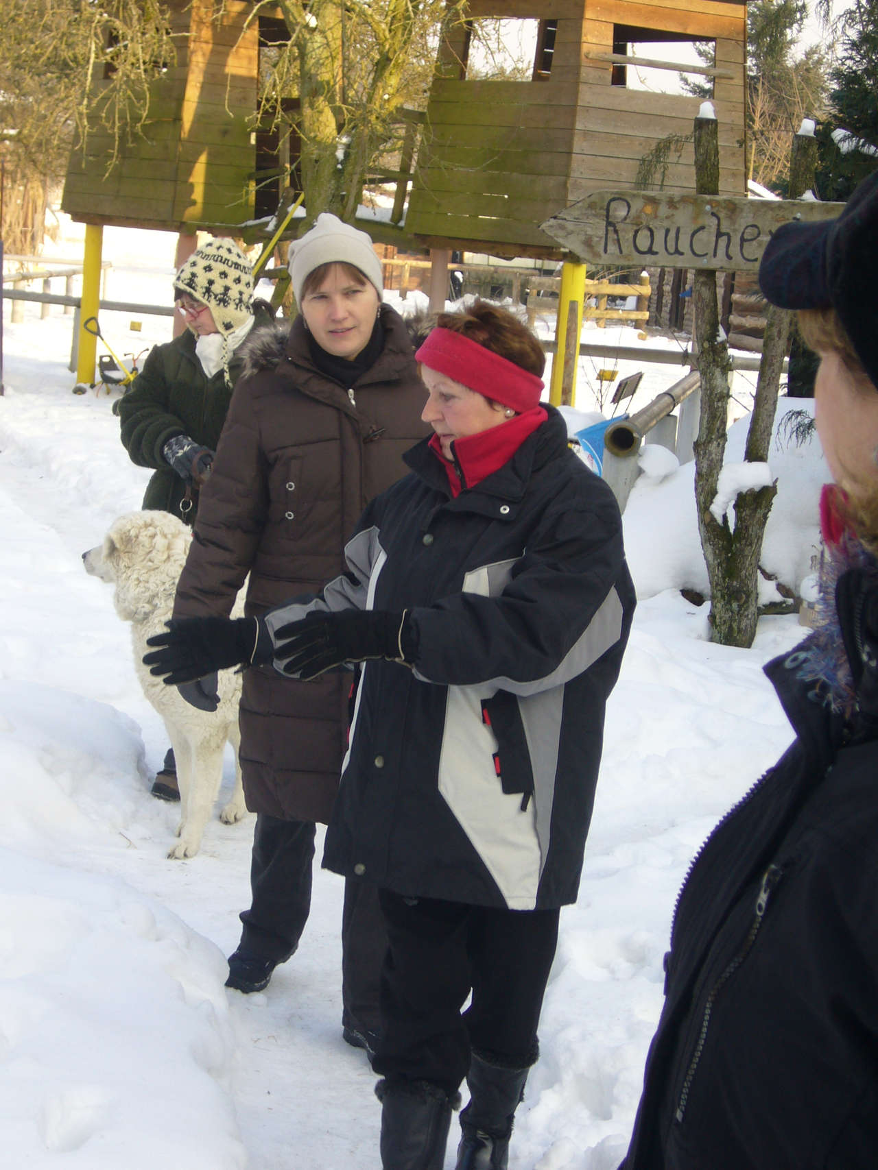 Winterwanderung 2010 zur Försterei Wüstemark