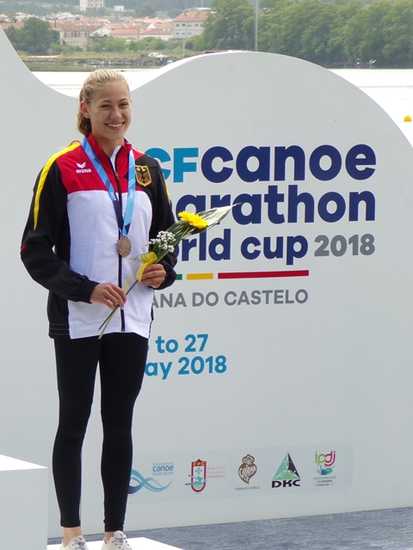 Zwei Bronzemedaillen beim Canoe Marathon World Cup für Lena Röhlings